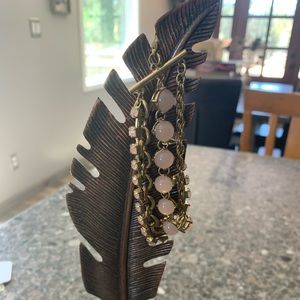 4 string gold bracelet